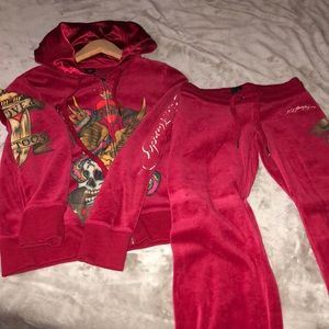 Ed Hardy sweatsuit